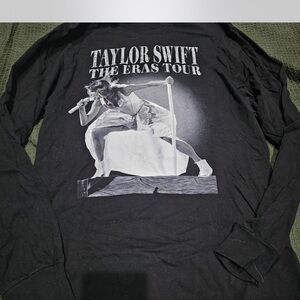 Taylor Swift Eras Tour long sleeve shirt black